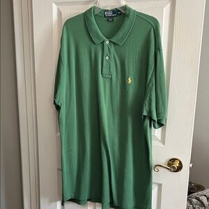 Polo by Ralph Lauren Men's Polo Shirt in Forest Green